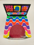 Authentic Schylling NeeDoh Gumdrop Red Super Solid Squishy NEW Stress Toy