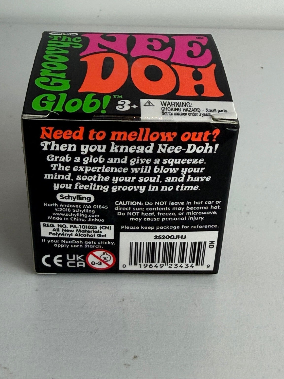 SCHYLLING NeeDoh GROOVY GLOB – GREEN – ORIGINAL BOX