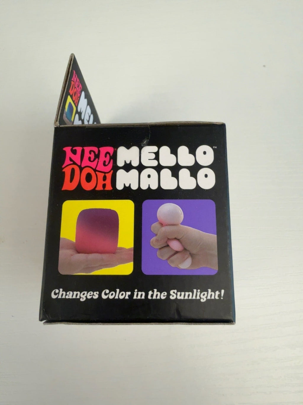 Schylling NeeDoh Mello Mallo Color Changing Marshmallow Squishy Fidget Toy NIB