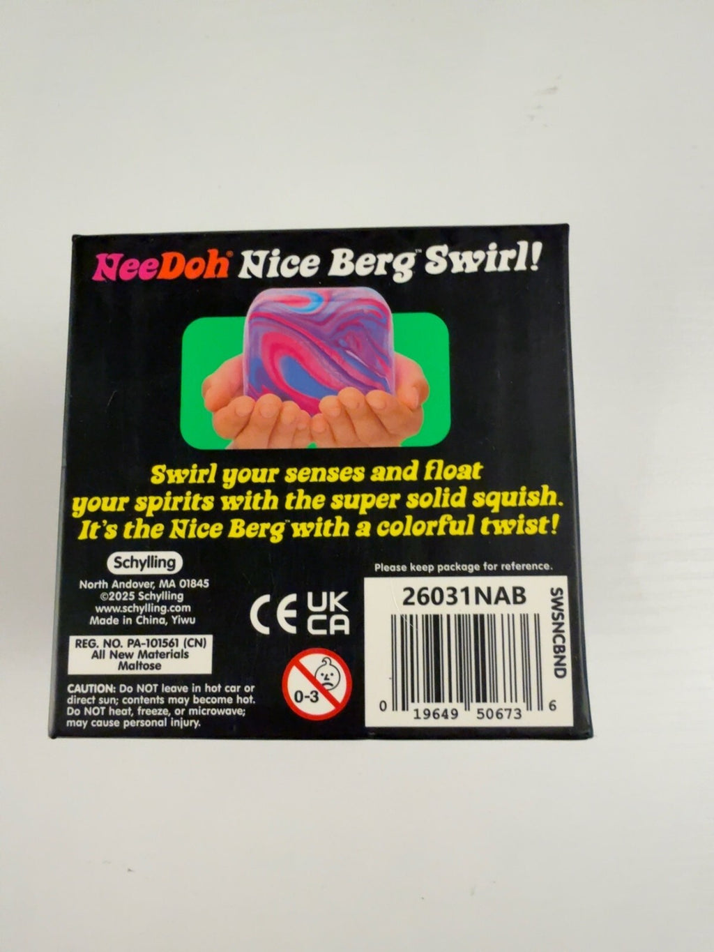 Schylling NeeDoh Nice Berg Swirl Super Solid Squish