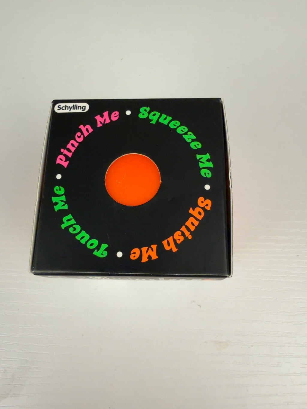 Authentic Schylling Orange Groovy NeeDoh Glob NEW Sensory Fidget Squishy