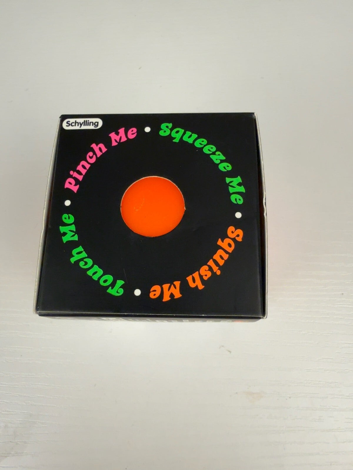 Authentic Schylling Orange Groovy NeeDoh Glob NEW Sensory Fidget Squishy