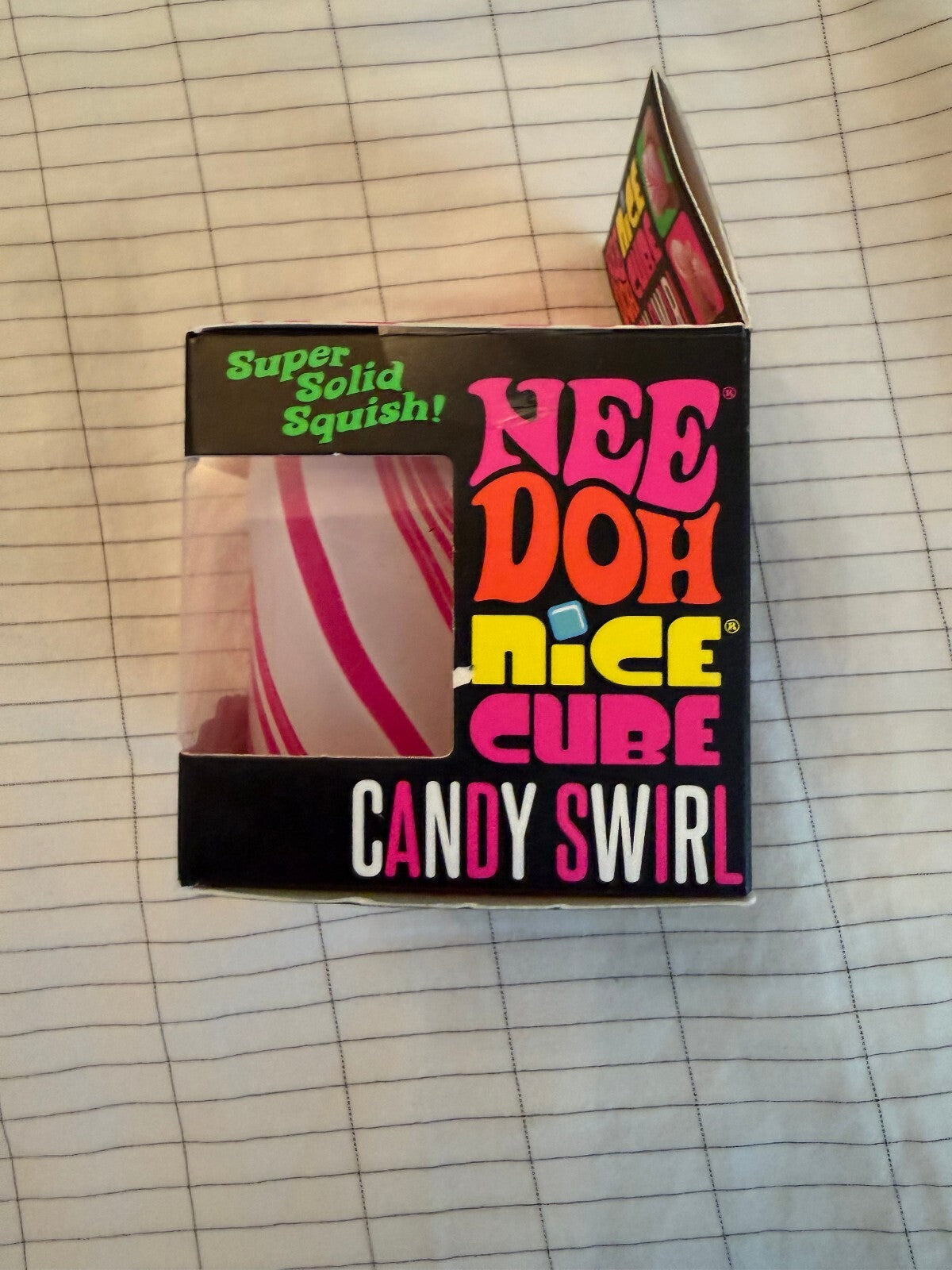 Authentic Schylling NeeDoh Nice Ice Cube Candy Swirl