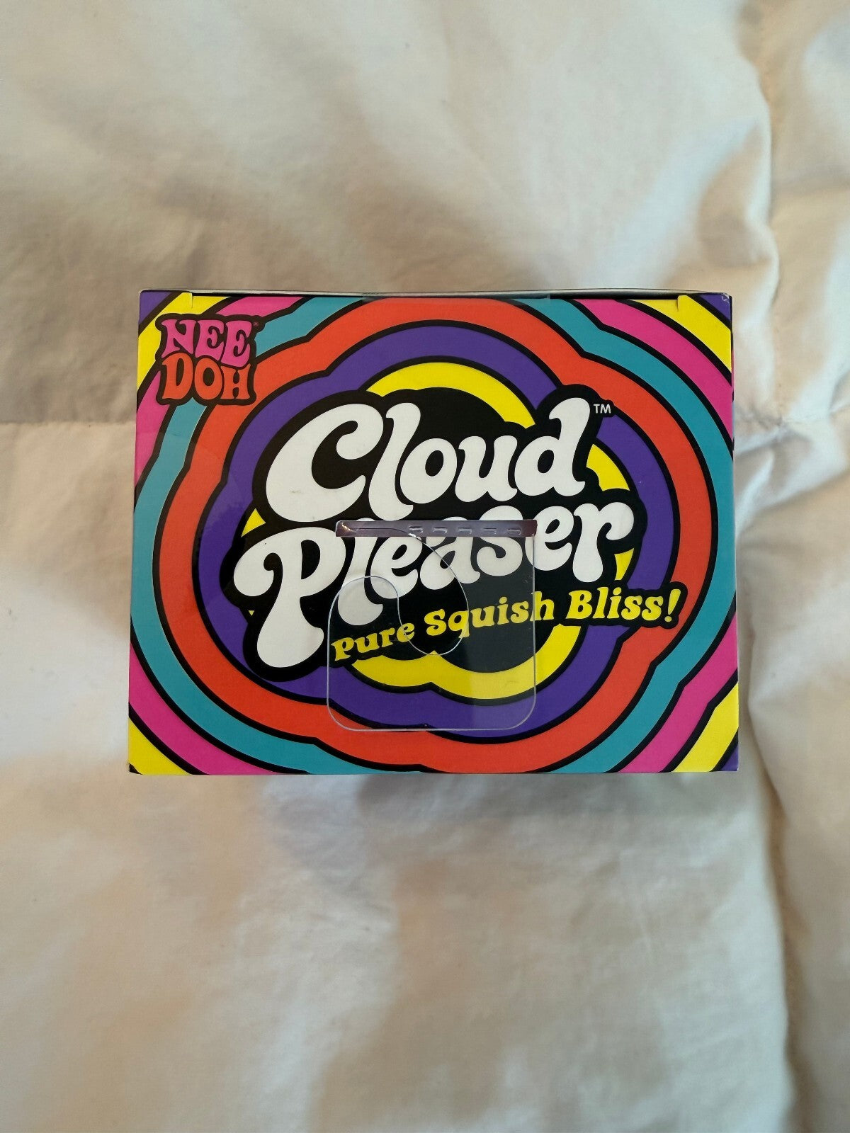Rare Schylling NeeDoh Cloud Pleaser Purple Shimmer Squishy New in Box