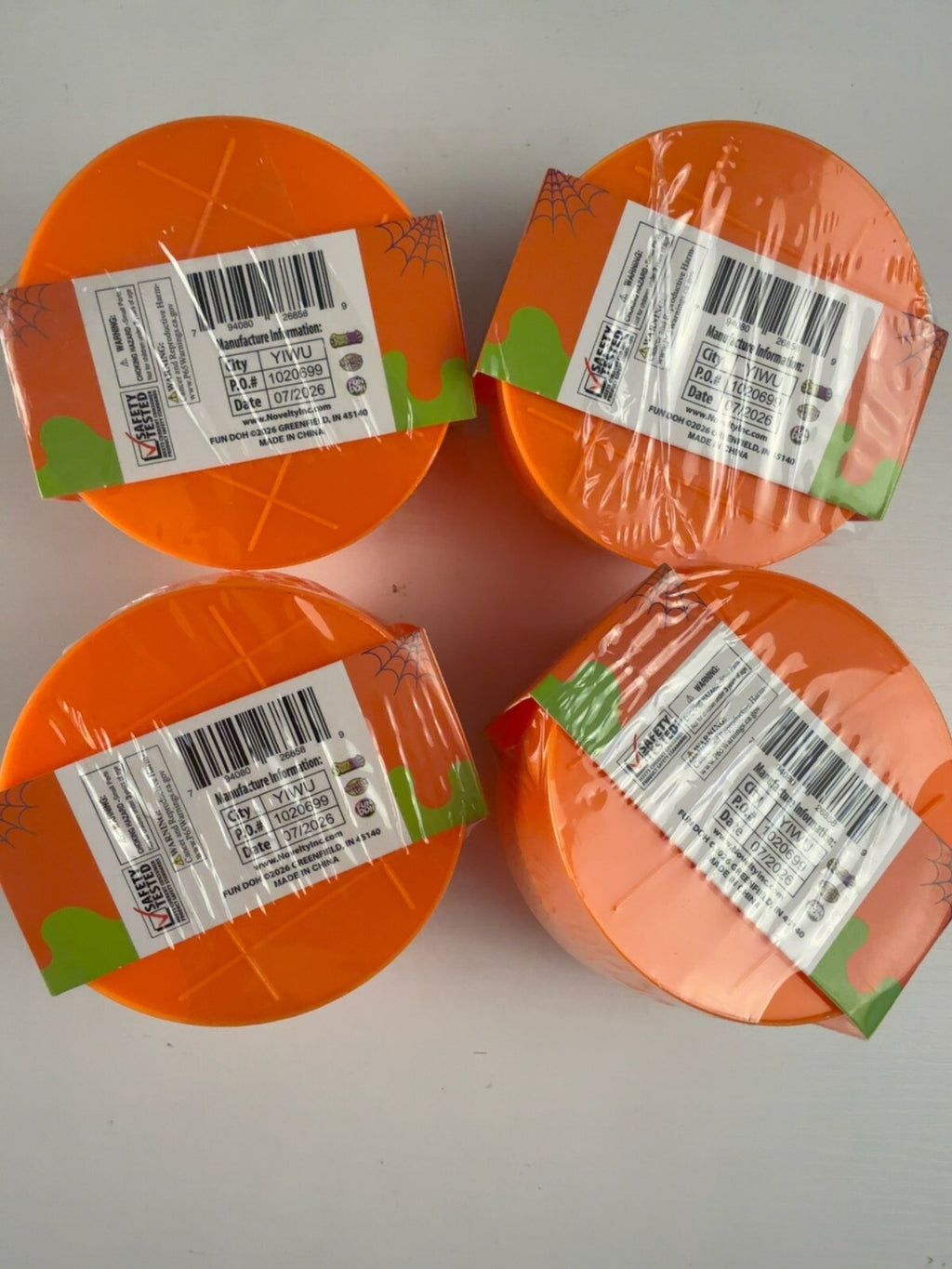 Brand new FunDoh Halloween Dumpling Squishies featuring Pumpkin Pudge