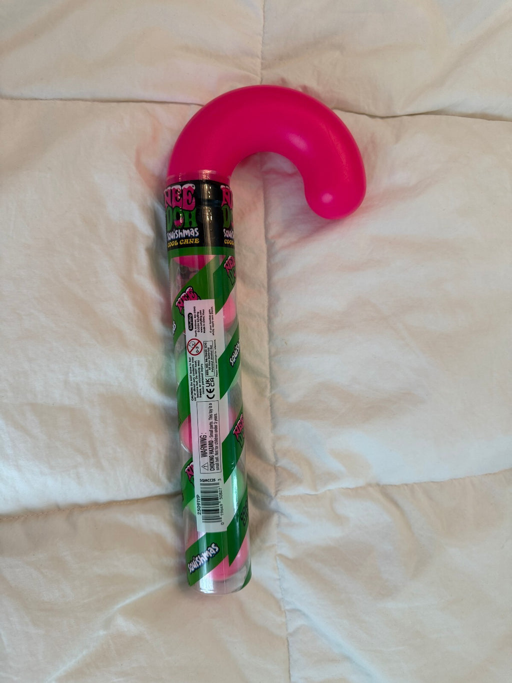 RARE Schylling NeeDoh Cool Cane Squishmas 5 Teenie NeeDoh Sealed