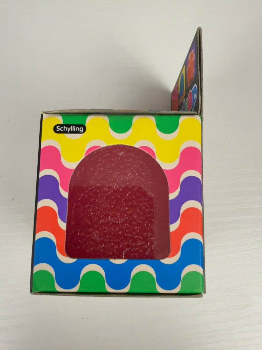 Authentic Schylling NeeDoh Gumdrop Red Super Solid Squishy NEW Stress Toy