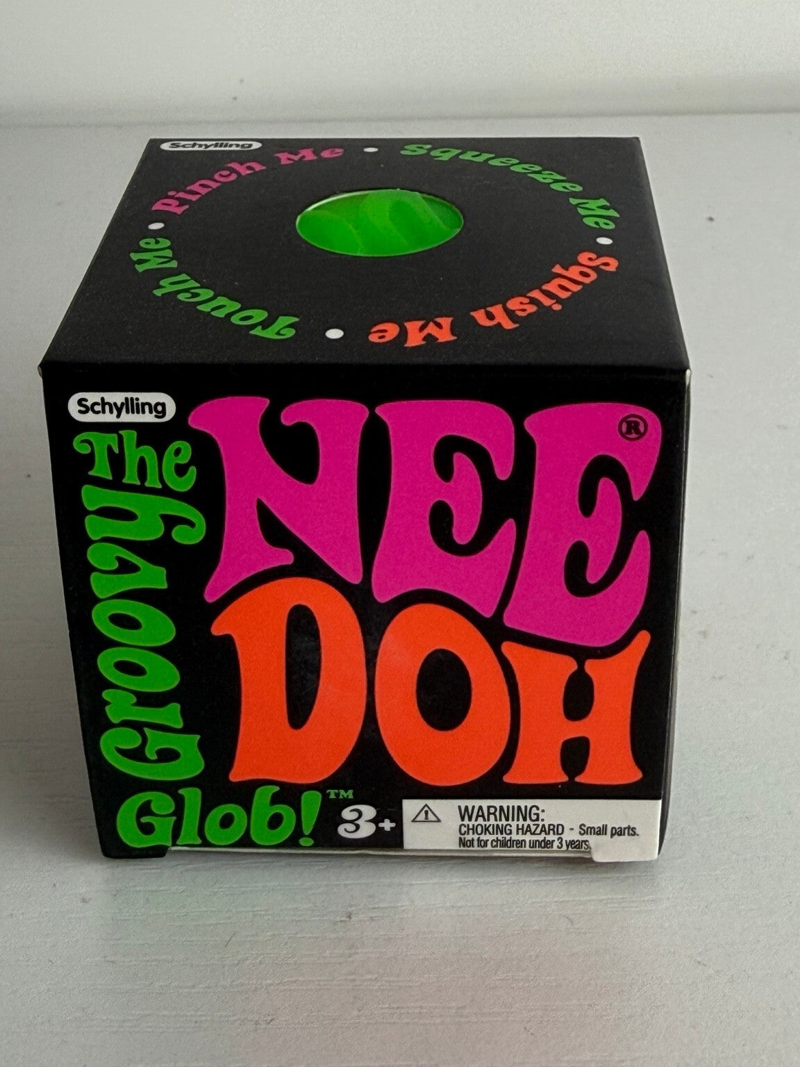 SCHYLLING NeeDoh GROOVY GLOB – GREEN – ORIGINAL BOX