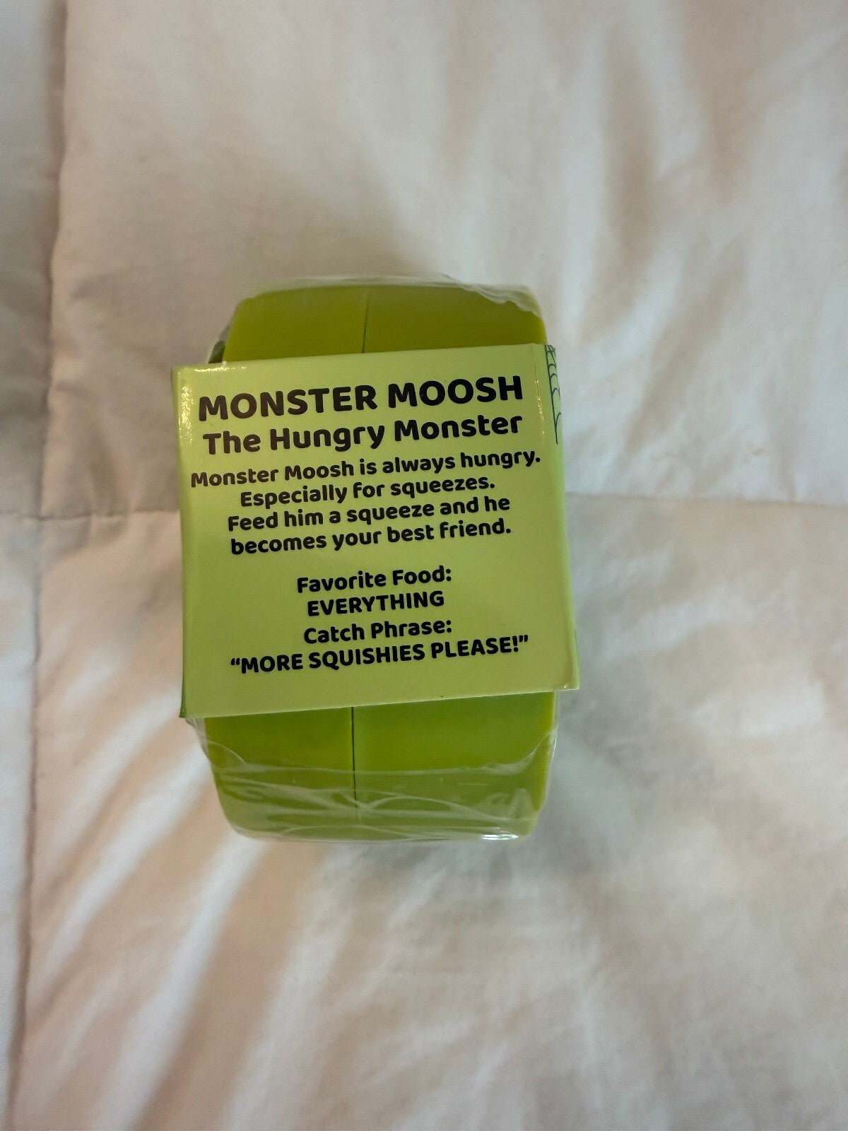 FUN DOH Halloween Dumpling Squishy Monster Moosh Sealed Sensory Toy
