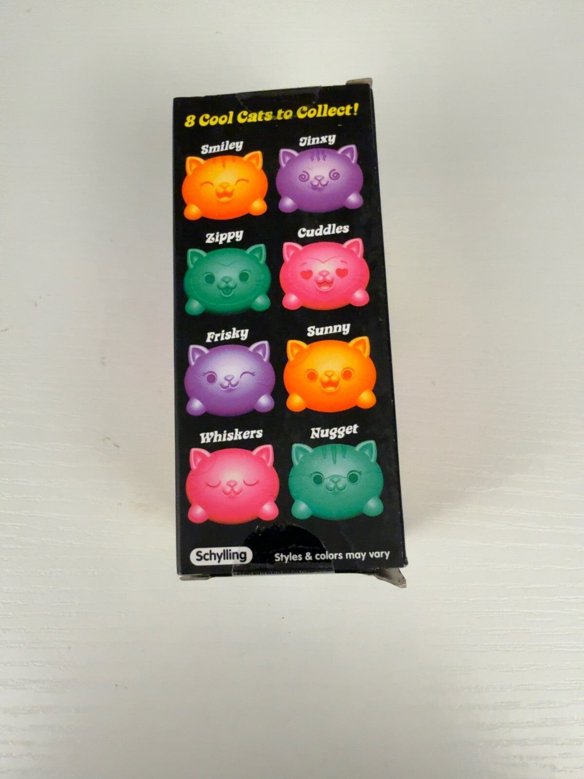 Authentic Schylling Teenie NeeDoh Cool Cats 3 Pack NEW Sensory Squishy Toy