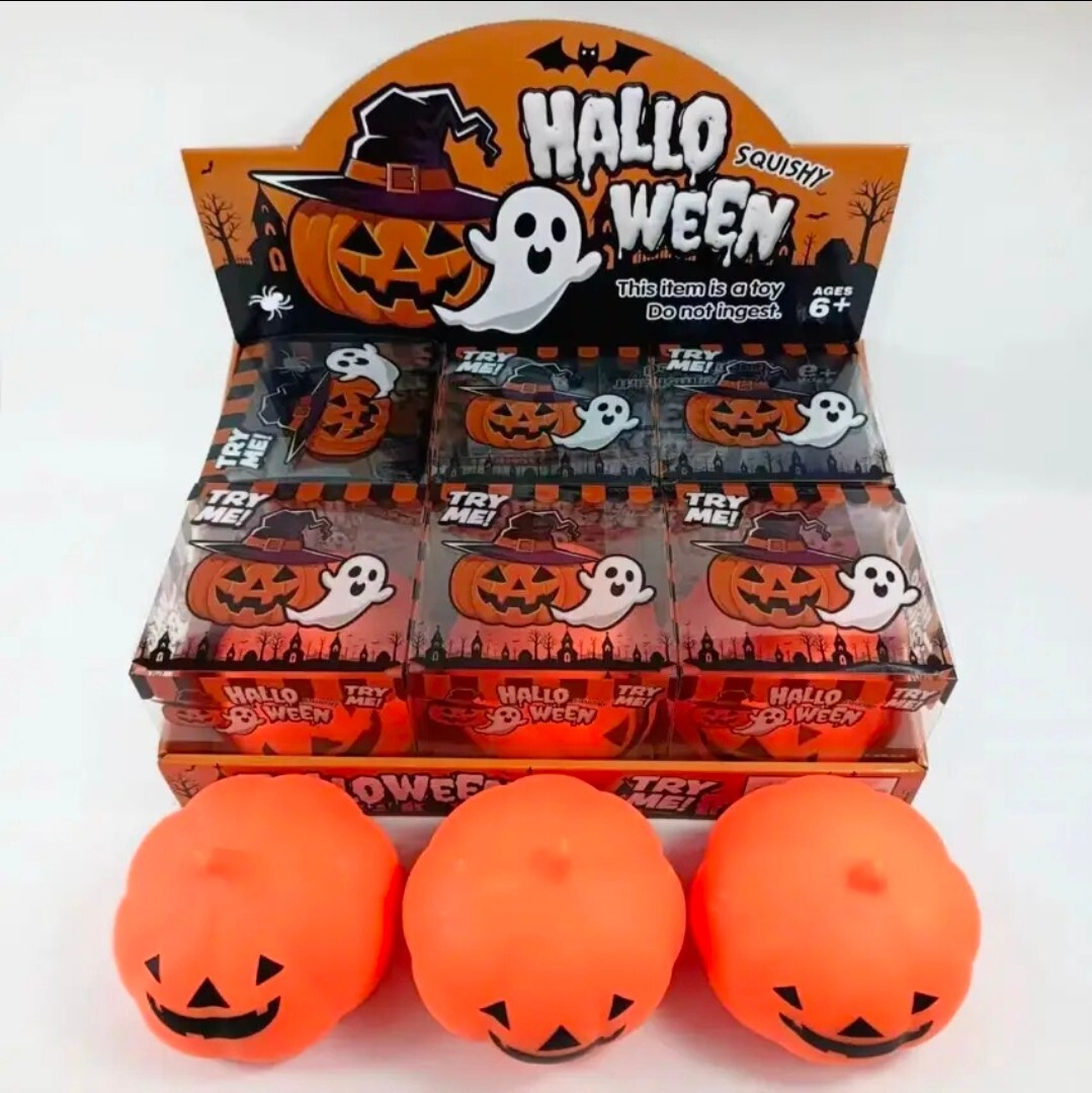 JUMBO Pumpkin Squishy – FULL CASE OF 6!