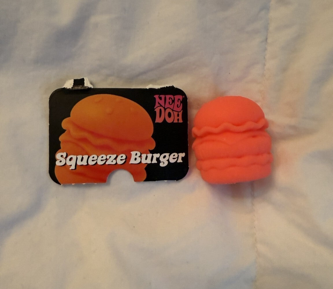 Authentic Schylling NeeDoh Squeeze Burger Mini Advent Calendar Exclusive