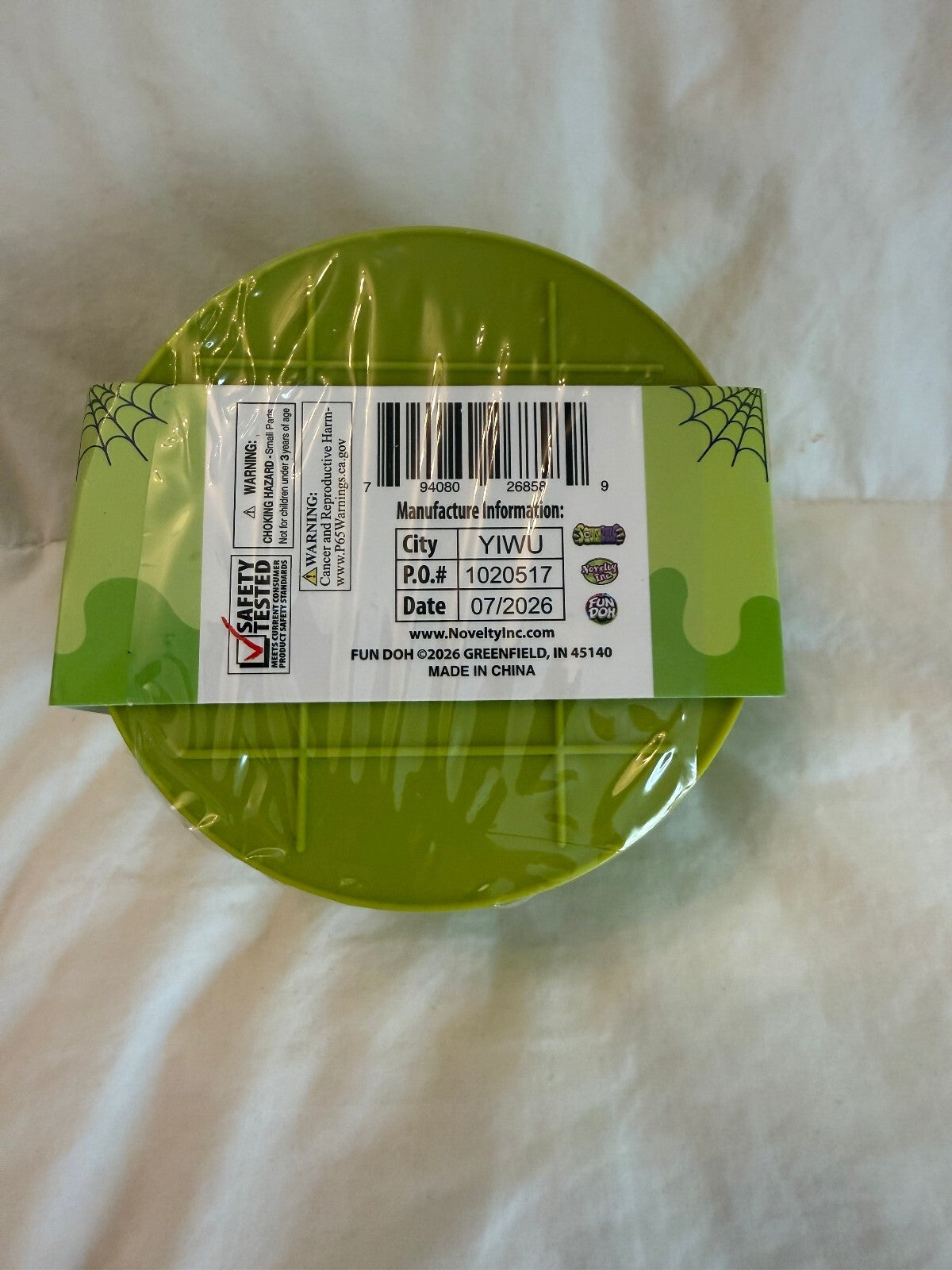 FUN DOH Halloween Dumpling Squishy Monster Moosh Sealed Sensory Toy