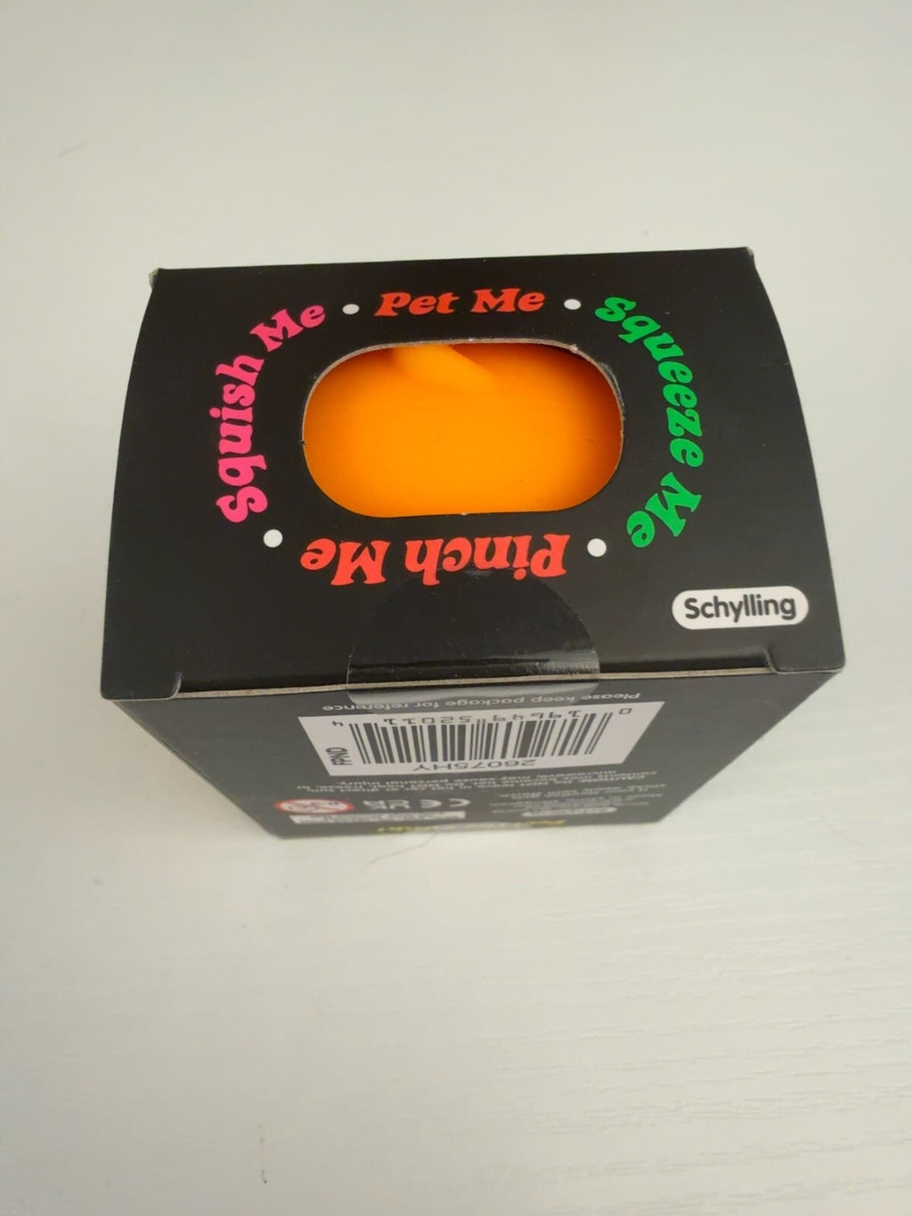 Schylling NeeDoh Funky Pup Orange Squishy Sensory Fidget Toy NEW
