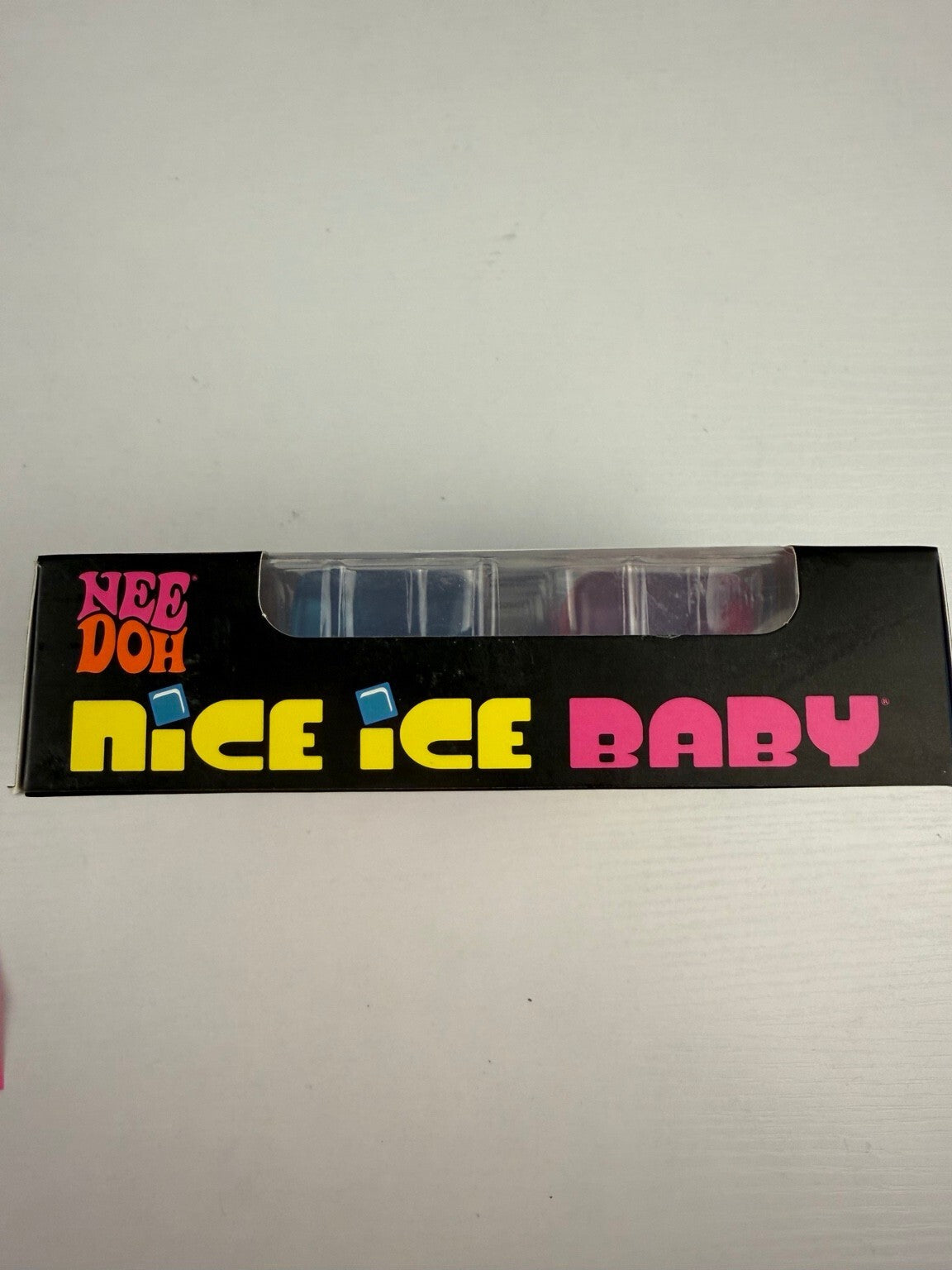 Schylling NeeDoh Nice Ice Baby 4 Pack Mini Super Solid Squishies