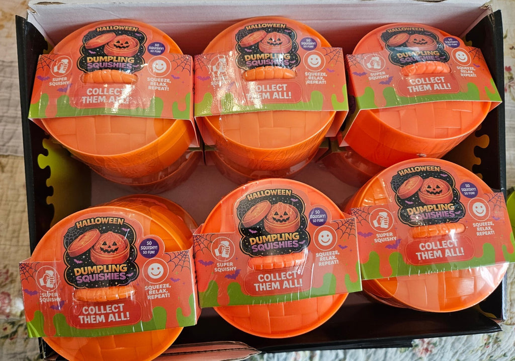 Halloween Dumpling Squishies – FULL CASE OF 12 🎃
