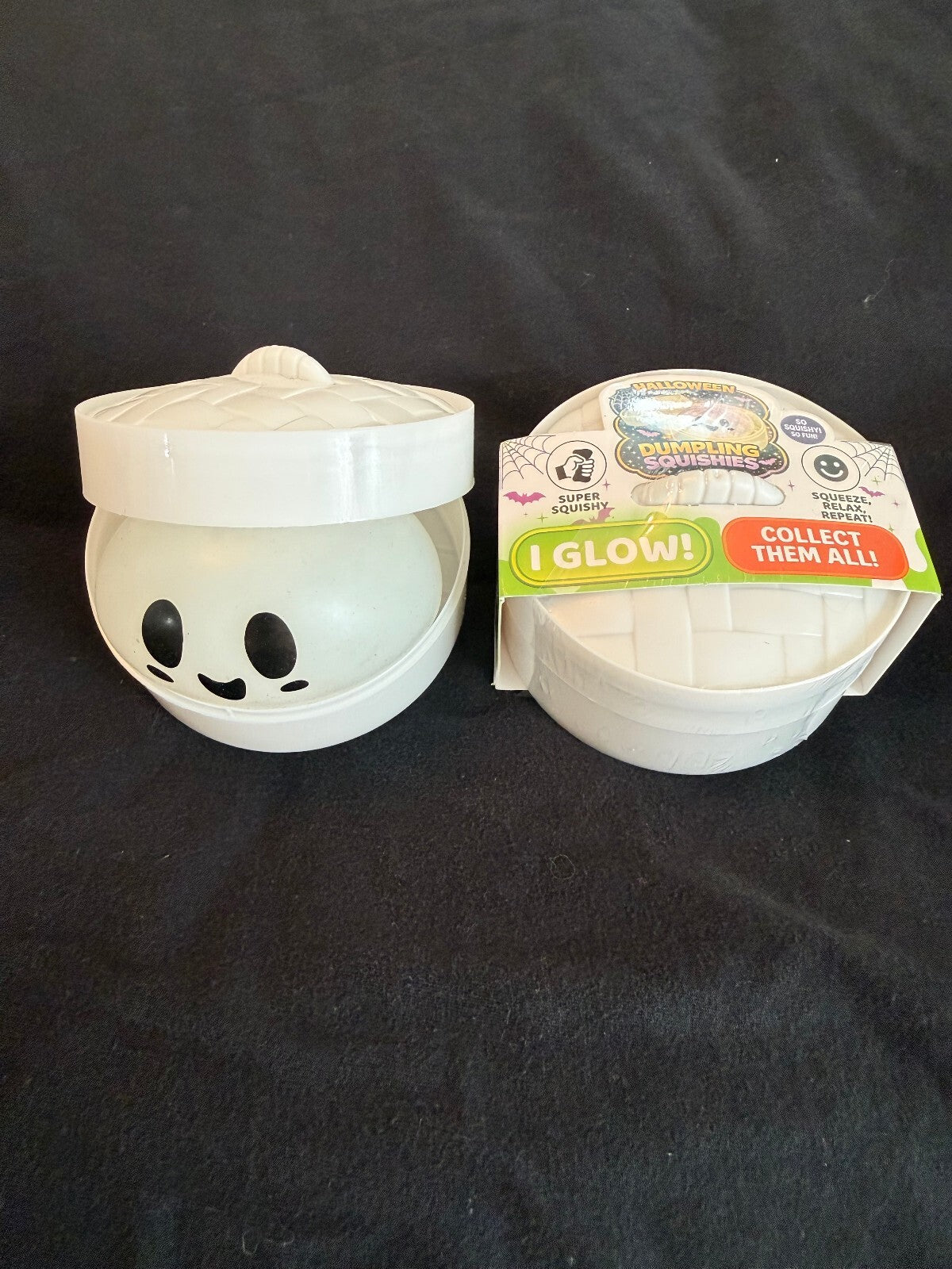 FUN DOH Halloween Boo Blob Glow in the Dark Ghost Dumpling Squishy
