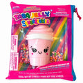 TabaJelly Pink Drink Cup Squeezeables Squishy w/ Decor & Reusable Pouch