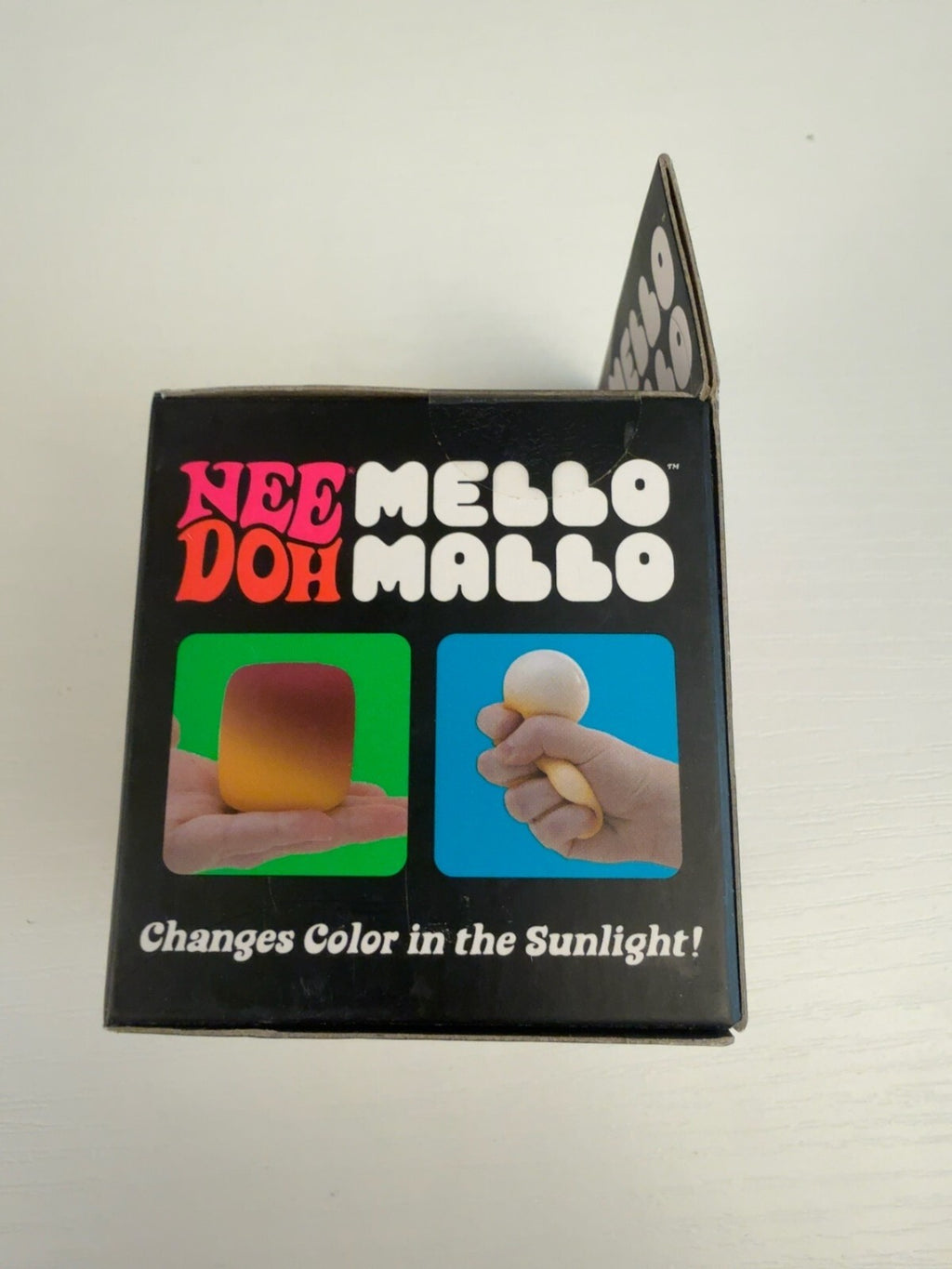 Schylling NeeDoh Mello Mallo Color Changing Marshmallow Squishy Fidget Toy NIB
