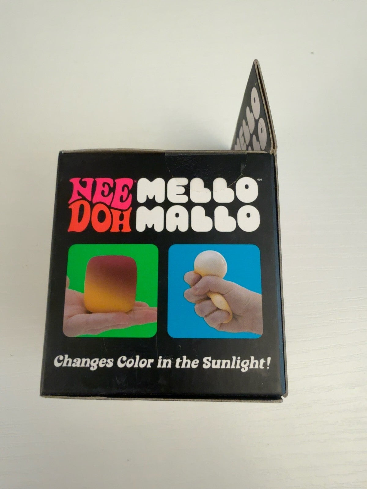 Schylling NeeDoh Mello Mallo Color Changing Marshmallow Squishy Fidget Toy NIB