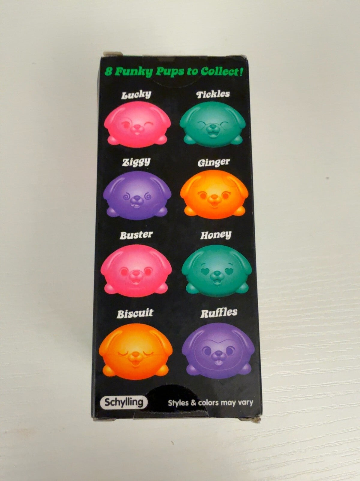 Authentic Schylling Teenie NeeDoh Funky Pup 3 Pack NEW Sensory Squishy Toy