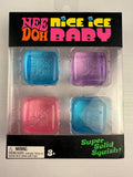 Schylling NeeDoh Nice Ice Baby 4 Pack Mini Super Solid Squishies