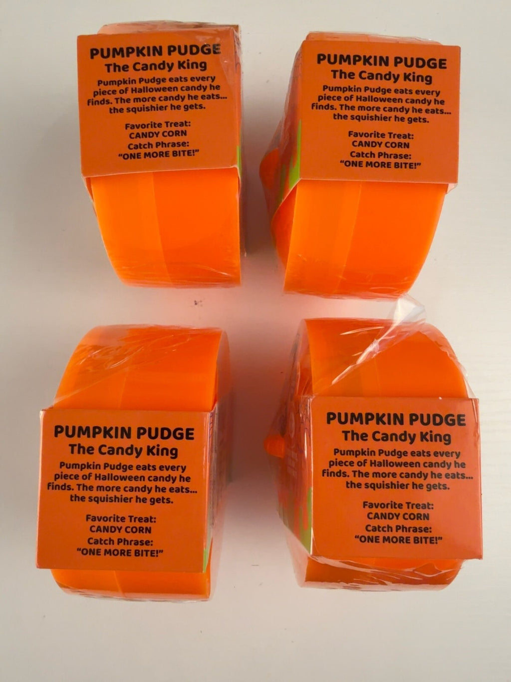 Brand new FunDoh Halloween Dumpling Squishies featuring Pumpkin Pudge